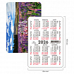 Календарь карманный на 2026 г, BRAUBERG, 64х93 мм, АССОРТИ №1, 20 видов, 117303