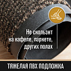 Коврик входной ИЗНОСОСТОЙКИЙ влаговпитывающий 80х120 см, толщина 8 мм, ТАФТИНГ, коричневый, LAIMA EXPERT, 606886
