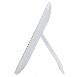 Зеркало настольное с LED-подсветкой для макияжа, 24х17 см, 3 режима свечения, аккумулятор 800 mAh, цвет белый, WBZ (ВБЗ), 609333