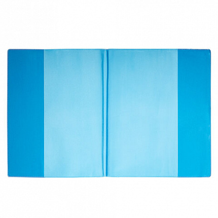 Обложки КОМПЛЕКТ 10 шт., для тетрадей, дневников ЮНЛАНДИЯ, ПВХ, ЦВЕТНЫЕ, МАТОВЫЕ, 100 мкм, 208x346 мм, 229309