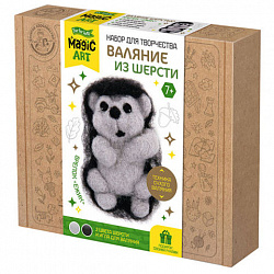 Набор для творчества "Валяние из шерсти", брелок, АССОРТИ, 10КОР