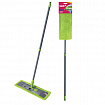 Швабра КОМПЛЕКТ черенок 72-130 см + флаундер + МОП микрофибра (ТИП К), еврорезьба, YORK "Classic", 81080