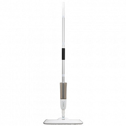 Швабра с распылителем UltraSpray Z, 2 насадки из микрофибры с плоским ворсом, скребок, LAIMA, 609145