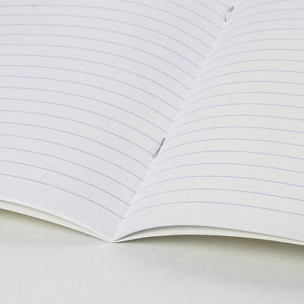 Тетрадь обложка пластик (прозрачный) 12 л., линия, BRAUBERG "Smart Cover", ЗЕЛЕНАЯ, 405020