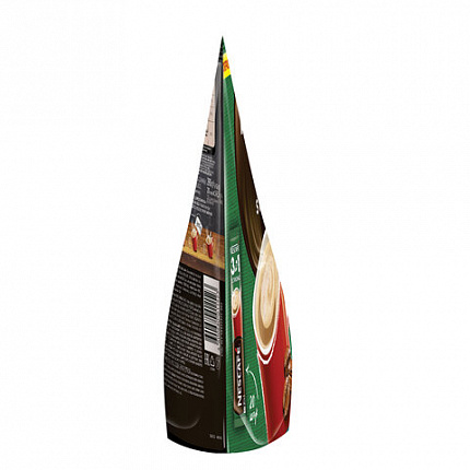 Кофе растворимый порционный NESCAFE "3 в 1 Крепкий", КОМПЛЕКТ 20 пакетиков по 14,5 г, 12460873