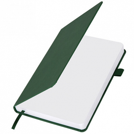 Ежедневник датированный 2026, А5, 138x213 мм, BRAUBERG "Control", под кожу, держатель для ручки, зеленый, 117123