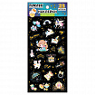 Наклейки декоративные "Black edition", 17,5х9 см, ассорти 6 видов, FUNSTER (ФАНСТЕР), 666100