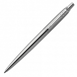 Ручка гелевая PARKER "Jotter Stainless Steel CT", корпус серебристый, детали из нержавеющей стали, черная, 2020646