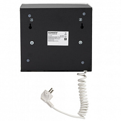 Сушилка для рук SONNEN HDR-1200W, 1200 Вт, производство РОССИЯ, антивандальная, сталь, белая, 701870