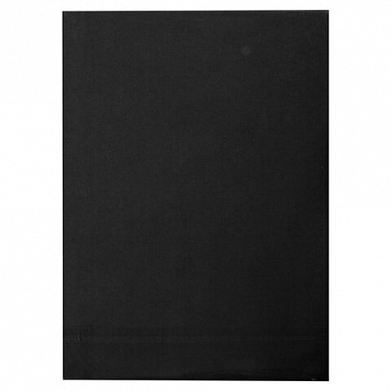 Картон цветной А4 ТОНИРОВАННЫЙ В МАССЕ, 50 листов, ЧЕРНЫЙ, в пленке, 220 г/м2, BRAUBERG, 210х297 мм, 113506