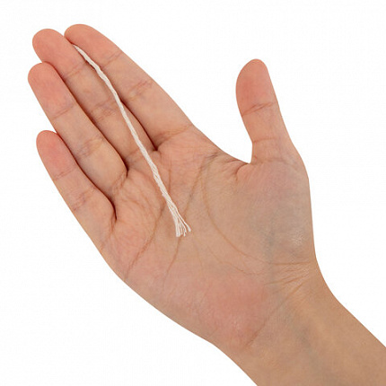 Шпагат хлопковый для прошивки документов, вязания, макраме, длина 500 м, диаметр 1,5 мм, BRAUBERG, 700362