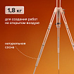 Мольберт полевой - тренога из сосны, высота 86-181 см, высота холста 104 см, BRAUBERG ART, 192263