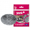 Губка (мочалка) металлическая, спиральная, 15г, МИНИ, для посуды, гриля, плиты, YORK,, 2020