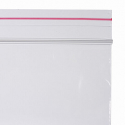 Пакеты с замком ZIP LOCK "зиплок", комплект 100 шт., 250х300 мм, ПВД, толщина 40 микрон, BRAUBERG, 606217