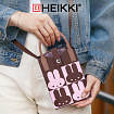 Сумочка-органайзер повседневная HEIKKI KNIT (ХЕЙКИ) кросс боди, вязаная, 17х12х5 см, "Зайчики", 273790