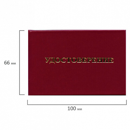 Удостоверение допуска к работе на электроустановках, КОМПЛЕКТ 5 шт., 66х100 мм, STAFF, 117575