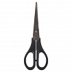 Ножницы ОФИСМАГ "Standard" 170 мм, классической формы, черные, 237099