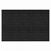 Коврик придверный 60х90 см, ЧЕРНЫЙ, влаго-грязезащитный, 450 г/м2, ребристый, PRIMILA (ПРИМИЛА) EXTRA, 701029