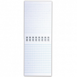 Блокнот МАЛЫЙ ФОРМАТ А7 75х105 мм, 40 л., гребень, картон, клетка, HATBER, "INSIDE Стиль", 004691, 40Б7B1гр_01622