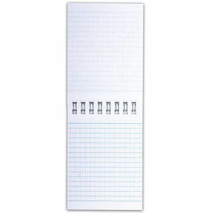 Блокнот МАЛЫЙ ФОРМАТ А7 75х105 мм, 40 л., гребень, картон, клетка, HATBER, "INSIDE Стиль", 004691, 40Б7B1гр_01622