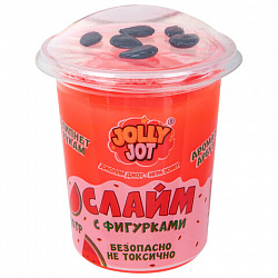 Слайм с фигурками, вкусняшки, 200 г, АССОРТИ 6 видов, JOLLY JOT (ДЖОЛЛИ ДЖОТ), 666668