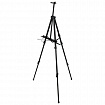 Мольберт-тренога металлический переносной, телескопический, 140х201х103 см, чехол, BRAUBERG ART, 192267