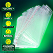 Пакет БОПП с клеевым клапаном, КОМПЛЕКТ 100 шт., 15х20+4 см, 25 мкм, с усиленным швом