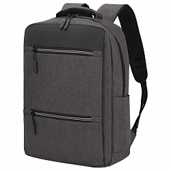 Рюкзак HEIKKI PANEL (ХЕЙКИ), отделение для ноутбука, USB-порт, серый, 44x30x13 см, 273903