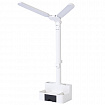 Настольная лампа / светильник беспроводная SONNEN PT-201, органайзер, USB, LED, 5 Вт, 3 режима, белый, 238781