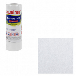 Салфетки универсальные в рулоне 30 шт., 25х30 см, вискоза (спанлейс), 45 г/м2, LAIMA, 601565