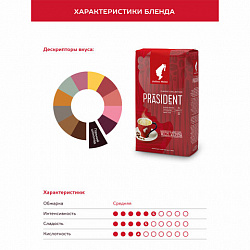 Кофе в зернах JULIUS MEINL "Prasident Classic Collection" 1 кг, ИТАЛИЯ, 89933