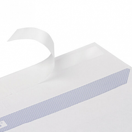 Конверты С4 (229х324 мм), отрывная лента, внутренняя запечатка, 90 г/м2, КОМПЛЕКТ 50 шт., BRAUBERG, 112179, С4НКРс-50(BRAUB