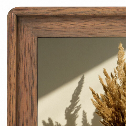 Рамка из мангового дерева BRAUBERG LOFT EGO, фото 15х21 см, акриловый экран, 20х26 см, 391281