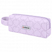 Пенал-косметичка HEIKKI (ХЕЙКИ) с ручкой, 1 отделение, стеганый полиэстер, 21х8х5 см, фиолетовый, 273606
