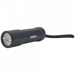 Фонарь компактный СТАРТ 9 Вт LED, 3хААА (не в комплекте), LHE 202-C1, 12465