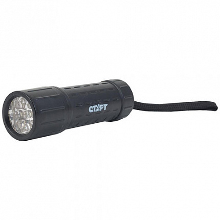 Фонарь компактный СТАРТ 9 Вт LED, 3хААА (не в комплекте), LHE 202-C1, 12465