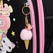 Ранец GRIZZLY анатомическая спинка, c брелоком, для девочек, "YUMMY", 36х28х20 см, RAz-586-14/1