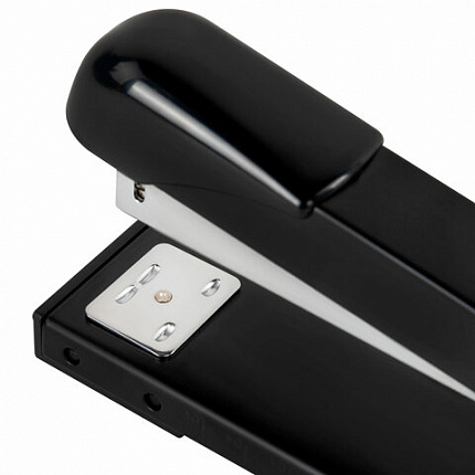 Степлер брошюровочный №24/6, 26/6 STAFF "Manager", до 25 листов, черный, 272753