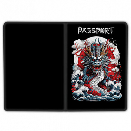 Обложка для паспорта "Cool Mix", 10 дизайнов ассорти, цветной принт, ПВХ, STAFF, 238340