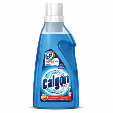 Средство для смягчения воды и удаления накипи в стиральных машинах 750 мл, CALGON, гель, 3184452