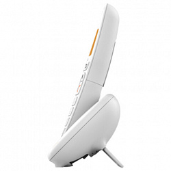 Радиотелефон TEXET TX-D8905A, память 100 номеров, АОН, повтор, спикерфон, часы/будильник, белый, 127224