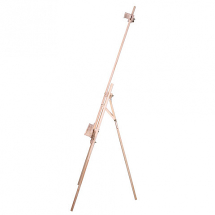 Мольберт напольный из сосны Лира, 170х55х70 см, высота холста до 107 см, BRAUBERG ART CLASSIC, 192260