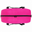 Сумка спортивная HEIKKI BASE (ХЕЙКИ), карман на молнии, черная/фуксия, 30x44x17 см, 272621