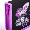 Пенал BRAUBERG с наполнением, 1 отделение, 1 откидная планка, 24 предмета, 21х14 см, "Flower butterfly", 271524