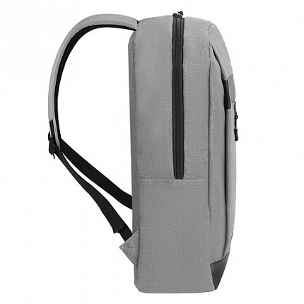 Рюкзак HEIKKI PLANE (ХЕЙКИ) универсальный, отделение для ноутбука, серый, 42х30х14 см, 273887