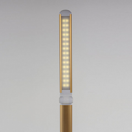Настольная лампа / светильник SONNEN PH-3607, на подставке, LED, 9 Вт, металлический корпус, золотистый, 236685