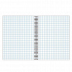 Тетрадь А4, 120 л., BRAUBERG гребень, клетка, обложка картон, "Vision", 404070