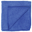 Салфетка из МИКРОФИБРЫ универсальная 30х30 см, синяя, 180 г/м2, ЛЮБАША ЭКОНОМ, 603949