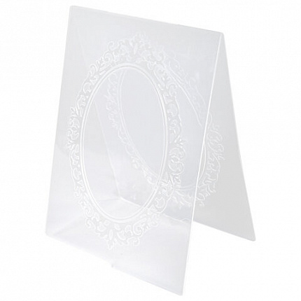 Клише для тиснения 3D "Декоративная рамка", для Машинки ОС-5, 108х146 мм, ОСТРОВ СОКРОВИЩ, 663806, 862-028