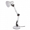 Настольная лампа / светильник SONNEN TL-007, подставка + струбцина, 40 Вт, Е27, БЕЛЫЙ, высота 60 см, 235539